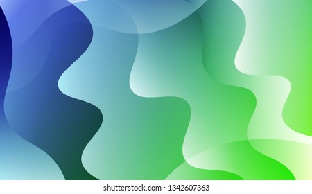 Abstract Waves. Futuristic Technology Style Background. Design For Your Header Page, Ad, Poster, Banner. Vector Illustration