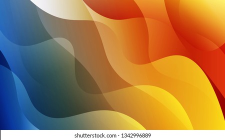 Abstract Waves. Futuristic Technology Style Background. For Creative Templates, Cards, Color Covers Set. Vector Illustration.