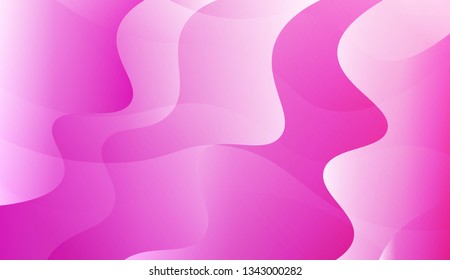 Abstract Waves. Futuristic Technology Style Background. For Creative Templates, Cards, Color Covers Set. Vector Illustration.