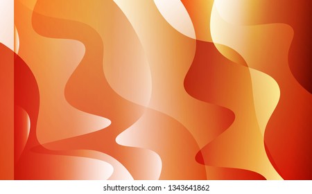 Abstract Waves. Futuristic Technology Style Background. For Cover Page, Landing Page, Banner. Vector Illustration.