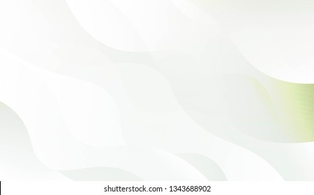 Abstract Waves. Futuristic Technology Style Background. For Cover Page, Landing Page, Banner. Vector Illustration.