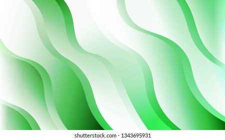 Abstract Waves. Futuristic Technology Style Background. For Cover Page, Landing Page, Banner. Vector Illustration.