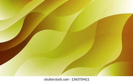 Abstract Waves. Futuristic Technology Style Background. For Elegant Pattern Cover Book. Vector Illustration with Color Gradient.
