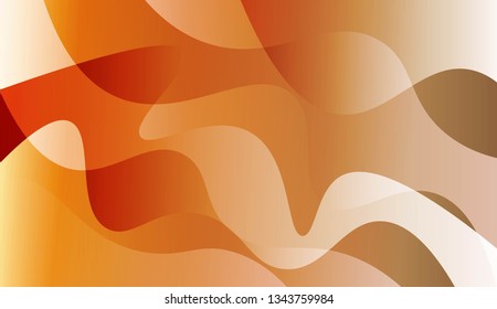 Abstract Waves. Futuristic Technology Style Background. For Design Flyer, Banner, Landing Page. Vector Illustration with Color Gradient