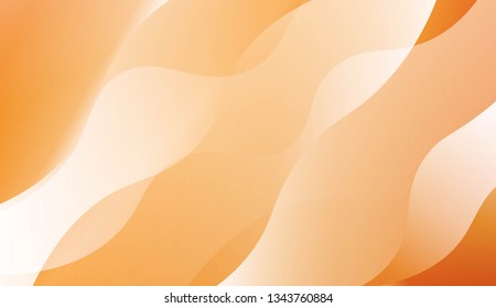 Abstract Waves. Futuristic Technology Style Background. For Design Flyer, Banner, Landing Page. Vector Illustration with Color Gradient