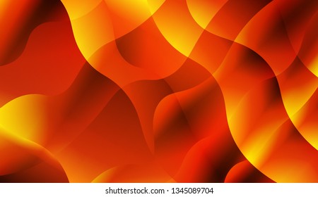 Abstract Waves. Futuristic Technology Style Background. For Your Design Wallpapers Presentation. Vector Illustration with Color Gradient.