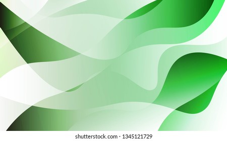 Abstract Waves. Futuristic Technology Style Background. For Cover Page, Landing Page, Banner. Vector Illustration.