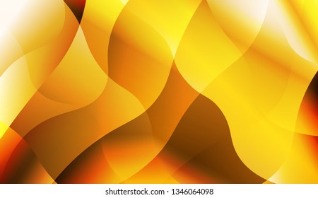 Abstract Waves. Futuristic Technology Style Background. For Template Cell Phone Backgrounds. Vector Illustration with Color Gradient.