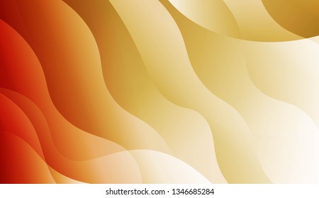 Abstract Waves. Futuristic Technology Style Background. For Flyer, Brochure, Booklet And Websites Design Vector Illustration with Color Gradient.