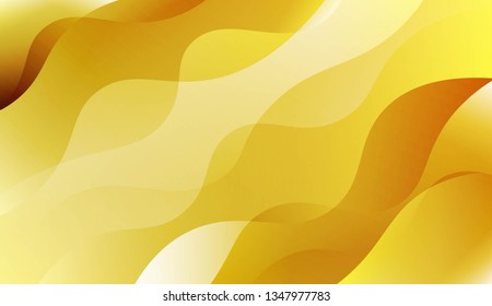 Abstract Waves. Futuristic Technology Style Background. For Cover Page, Landing Page, Banner. Vector Illustration.