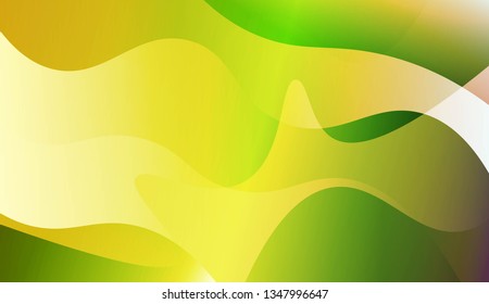 Abstract Waves. Futuristic Technology Style Background. For Elegant Pattern Cover Book. Vector Illustration with Color Gradient.