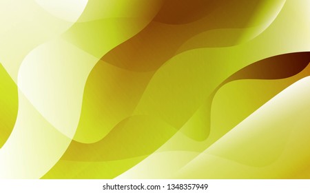 Abstract Waves. Futuristic Technology Style Background. For Flyer, Brochure, Booklet And Websites Design Vector Illustration with Color Gradient.