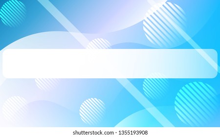 Abstract Waves. Futuristic Technology Style Background. For Cover Page, Landing Page, Banner. Vector Illustration with Color Gradient