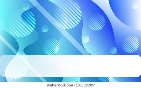 Abstract Waves. Futuristic Technology Style Background. For Cover Page, Landing Page, Banner. Vector Illustration with Color Gradient
