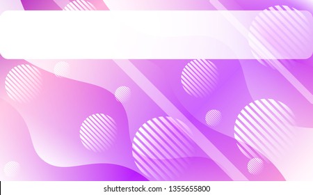 Abstract Waves. Futuristic Technology Style Background. For Cover Page, Landing Page, Banner. Vector Illustration with Color Gradient