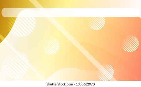 Abstract Waves. Futuristic Technology Style Background. For Cover Page, Landing Page, Banner. Vector Illustration with Color Gradient