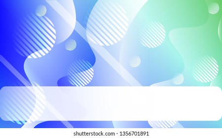 Abstract Waves. Futuristic Technology Style Background. For Your Design Wallpapers Presentation. Vector Illustration with Color Gradient