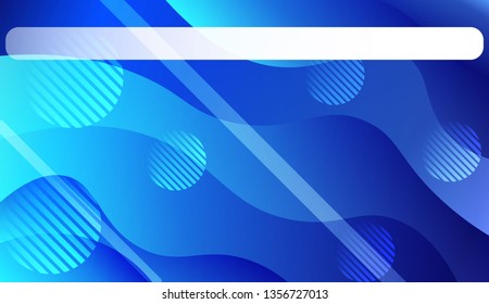 Abstract Waves. Futuristic Technology Style Background. For Your Design Wallpapers Presentation. Vector Illustration with Color Gradient
