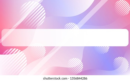 Abstract Waves. Futuristic Technology Style Background. For Cover Page, Landing Page, Banner. Vector Illustration with Color Gradient