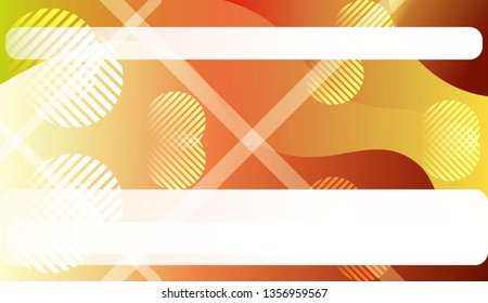 Abstract Waves. Futuristic Technology Style Background. For Cover Page, Landing Page, Banner. Vector Illustration with Color Gradient