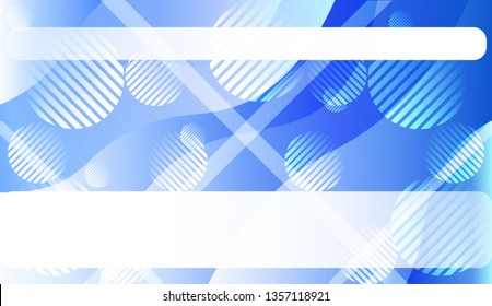 Abstract Waves. Futuristic Technology Style Background. For Cover Page, Landing Page, Banner. Vector Illustration with Color Gradient