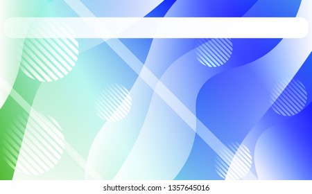 Abstract Waves. Futuristic Technology Style Background. For Your Design Wallpapers Presentation. Vector Illustration with Color Gradient