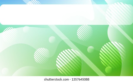 Abstract Waves. Futuristic Technology Style Background. For Your Design Wallpapers Presentation. Vector Illustration with Color Gradient