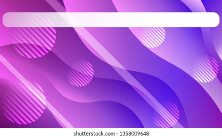 Abstract Waves. Futuristic Technology Style Background. For Cover Page, Landing Page, Banner. Vector Illustration with Color Gradient
