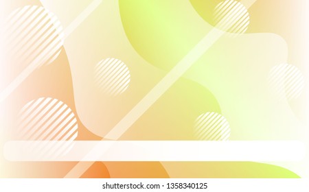 Abstract Waves. Futuristic Technology Style Background. For Cover Page, Landing Page, Banner. Vector Illustration with Color Gradient