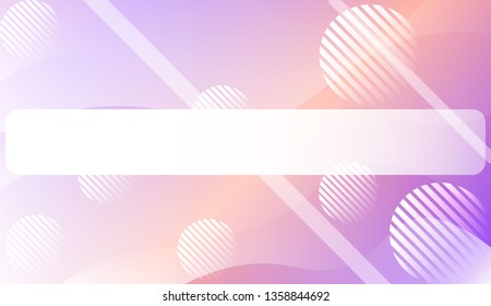 Abstract Waves. Futuristic Technology Style Background. For Cover Page, Landing Page, Banner. Vector Illustration with Color Gradient