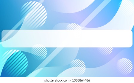 Abstract Waves. Futuristic Technology Style Background. For Cover Page, Landing Page, Banner. Vector Illustration with Color Gradient