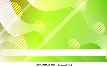 Abstract Waves. Futuristic Technology Style Background. For Your Design Wallpapers Presentation. Vector Illustration with Color Gradient