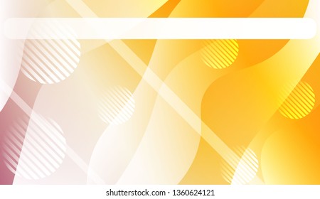 Abstract Waves. Futuristic Technology Style Background. For Your Design Wallpapers Presentation. Vector Illustration with Color Gradient