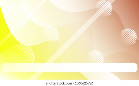Abstract Waves. Futuristic Technology Style Background. For Your Design Wallpapers Presentation. Vector Illustration with Color Gradient
