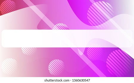 Abstract Waves. Futuristic Technology Style Background. For Your Design Wallpapers Presentation. Vector Illustration with Color Gradient