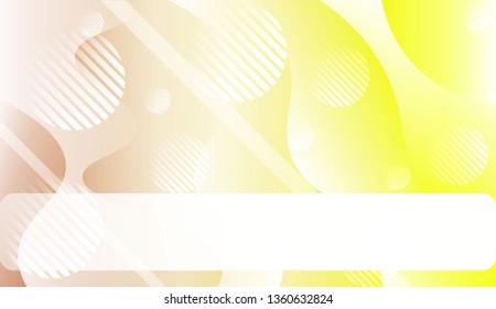 Abstract Waves. Futuristic Technology Style Background. For Your Design Wallpapers Presentation. Vector Illustration with Color Gradient