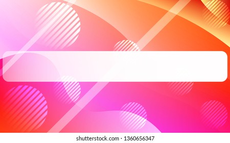 Abstract Waves. Futuristic Technology Style Background. For Cover Page, Landing Page, Banner. Vector Illustration with Color Gradient
