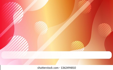 Abstract Waves. Futuristic Technology Style Background. For Cover Page, Landing Page, Banner. Vector Illustration with Color Gradient