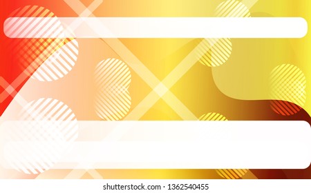 Abstract Waves. Futuristic Technology Style Background. For Cover Page, Landing Page, Banner. Vector Illustration with Color Gradient