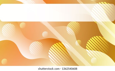 Abstract Waves. Futuristic Technology Style Background. For Cover Page, Landing Page, Banner. Vector Illustration with Color Gradient