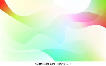 Abstract Waves. Futuristic Technology Style Background. For Creative Templates, Cards, Color Covers Set. Vector Illustration with Color Gradient