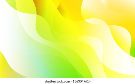 Abstract Waves. Futuristic Technology Style Background. For Creative Templates, Cards, Color Covers Set. Vector Illustration with Color Gradient