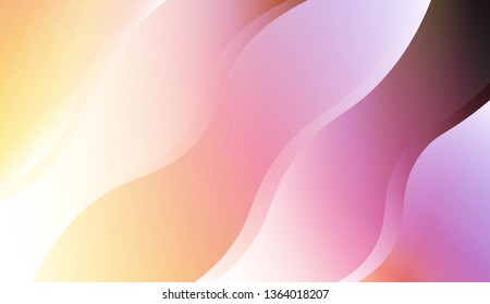 Abstract Waves. Futuristic Technology Style Background. For Creative Templates, Cards, Color Covers Set. Vector Illustration with Color Gradient