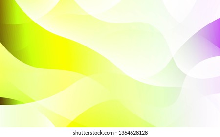 Abstract Waves. Futuristic Technology Style Background. For Creative Templates, Cards, Color Covers Set. Vector Illustration with Color Gradient