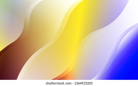 Abstract Waves. Futuristic Technology Style Background. For Creative Templates, Cards, Color Covers Set. Vector Illustration with Color Gradient