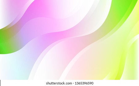 Abstract Waves. Futuristic Technology Style Background. For Creative Templates, Cards, Color Covers Set. Vector Illustration with Color Gradient