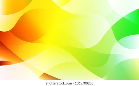 Abstract Waves. Futuristic Technology Style Background. For Creative Templates, Cards, Color Covers Set. Vector Illustration with Color Gradient
