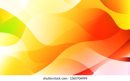 Abstract Waves. Futuristic Technology Style Background. For Creative Templates, Cards, Color Covers Set. Vector Illustration with Color Gradient