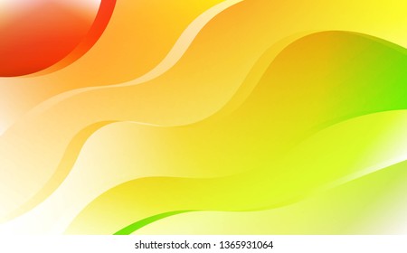 Abstract Waves. Futuristic Technology Style Background. For Creative Templates, Cards, Color Covers Set. Vector Illustration with Color Gradient