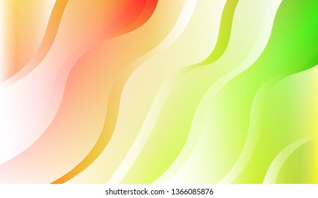 Abstract Waves. Futuristic Technology Style Background. For Creative Templates, Cards, Color Covers Set. Vector Illustration with Color Gradient